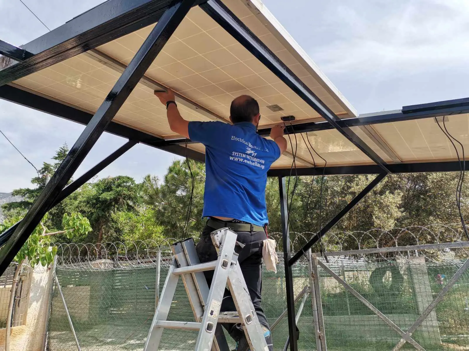 installation de panneau photovoltaïque